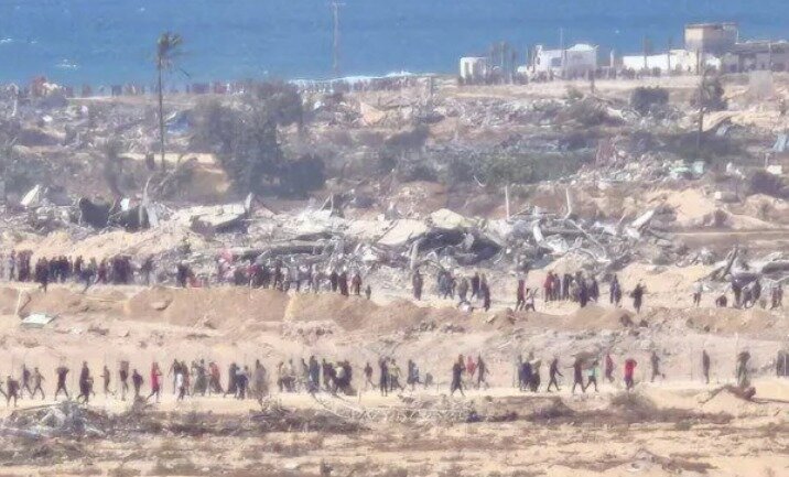 Israeli forces massacre civilians at Gaza aid distribution site