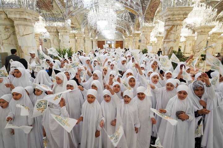 عکس خبری | بیعت هزار کودک یتیم با امام علی(ع)