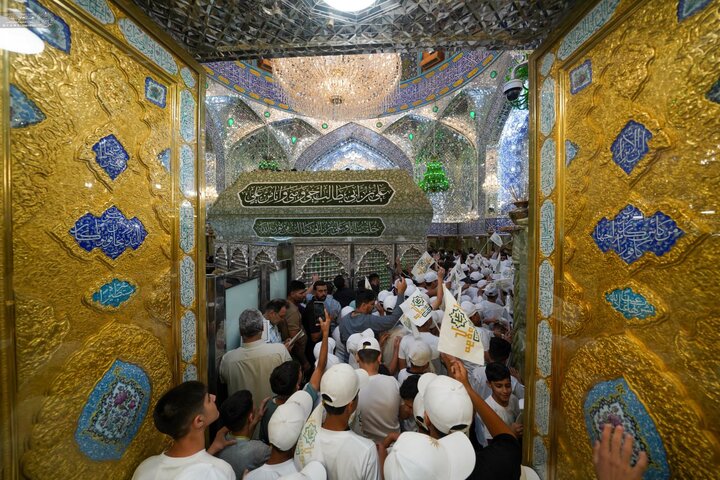 عکس خبری | بیعت هزار کودک یتیم با امام علی(ع)