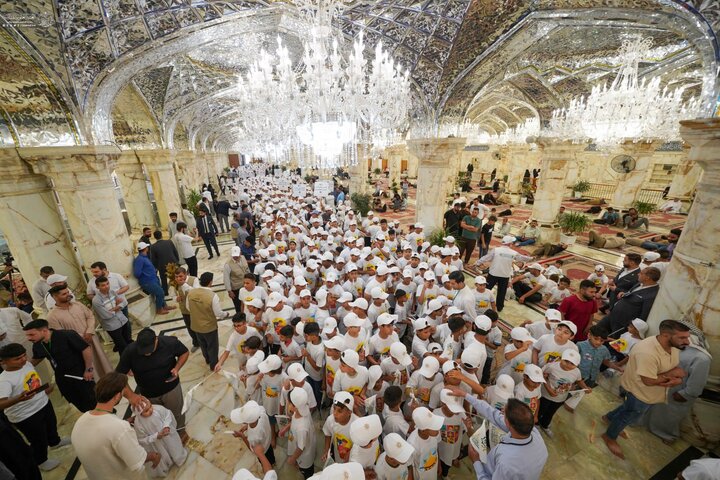 عکس خبری | بیعت هزار کودک یتیم با امام علی(ع)