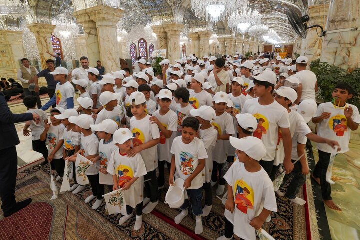 عکس خبری | بیعت هزار کودک یتیم با امام علی(ع)