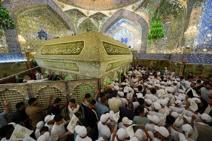 عکس خبری | بیعت هزار کودک یتیم با امام علی(ع)