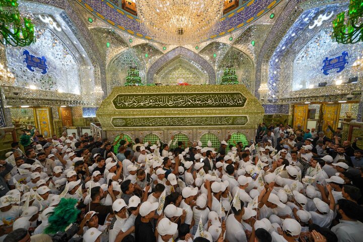 عکس خبری | بیعت هزار کودک یتیم با امام علی(ع)