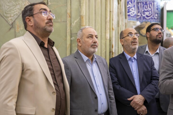 نشر مظاهر الفرح تزامنًا مع قرب حلول عيد الغدير في العتبة العباسية المقدسة