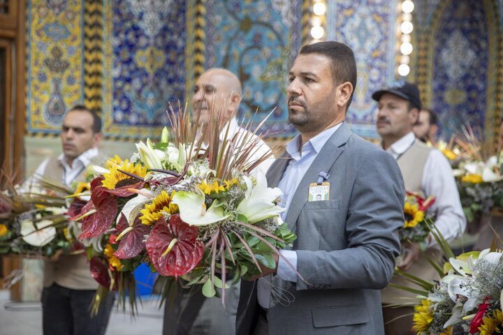 نشر مظاهر الفرح تزامنًا مع قرب حلول عيد الغدير في العتبة العباسية المقدسة