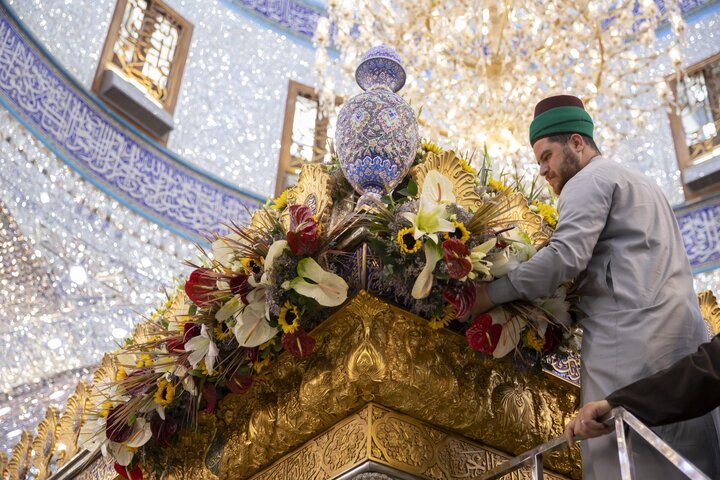 نشر مظاهر الفرح تزامنًا مع قرب حلول عيد الغدير في العتبة العباسية المقدسة