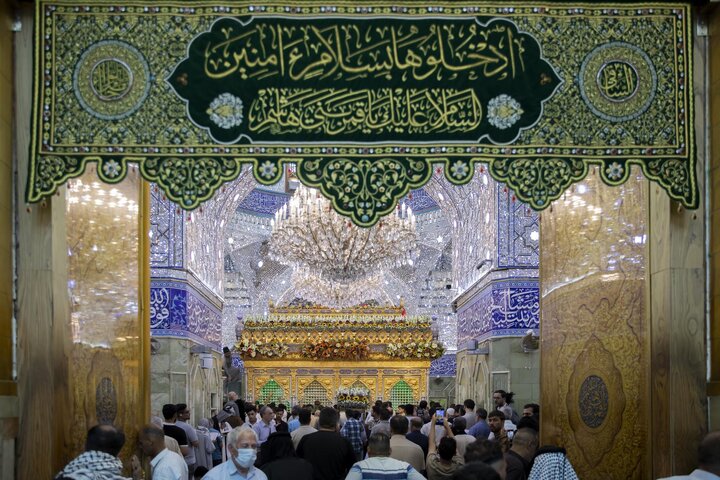 نشر مظاهر الفرح تزامنًا مع قرب حلول عيد الغدير في العتبة العباسية المقدسة
