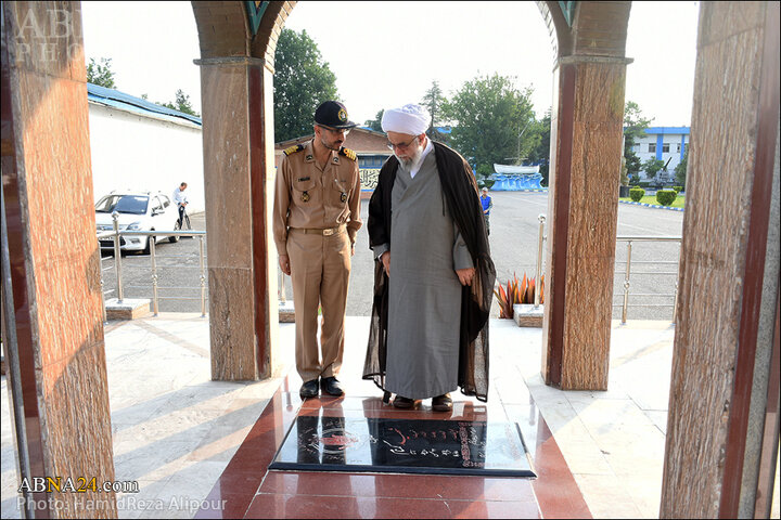 گزارش تصویری/ سخنرانی در جمع پرسنل نیروی دریایی رشت