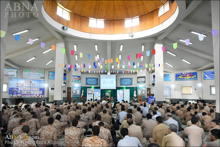 گزارش تصویری/ سخنرانی در جمع پرسنل نیروی دریایی رشت