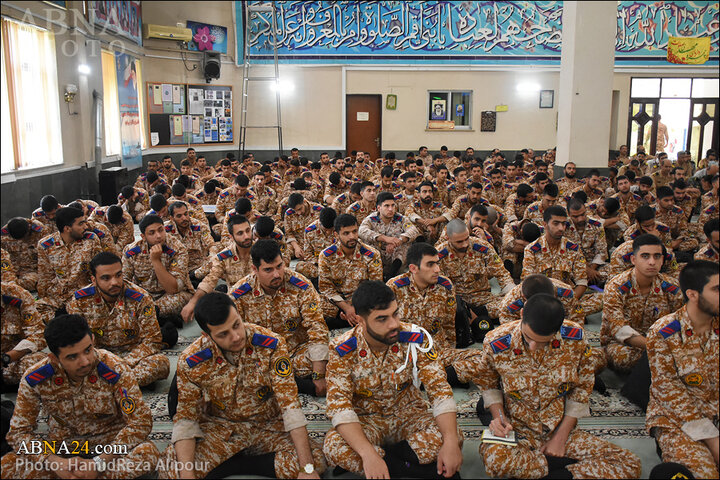 گزارش تصویری/ سخنرانی در جمع پرسنل نیروی دریایی رشت