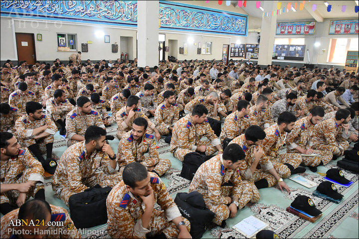 گزارش تصویری/ سخنرانی در جمع پرسنل نیروی دریایی رشت