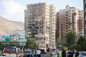 گزارش تصویری | حمله رژیم صهیونیستی به نقاطی از تهران