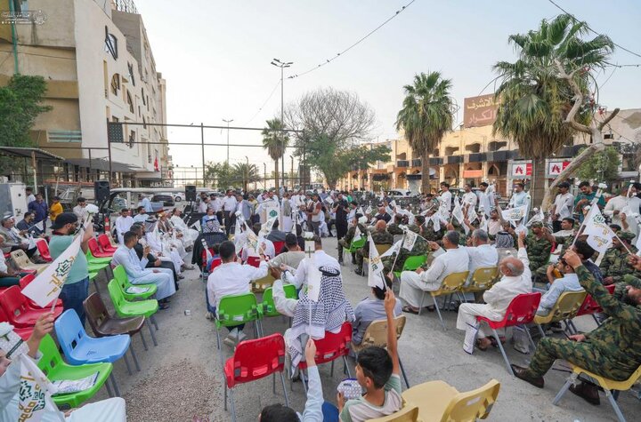 تقرير مصور/ احتفاءً بعيد الغدير الأغرّ رايات الولاء الغديرية ترفرف في سماء النجف