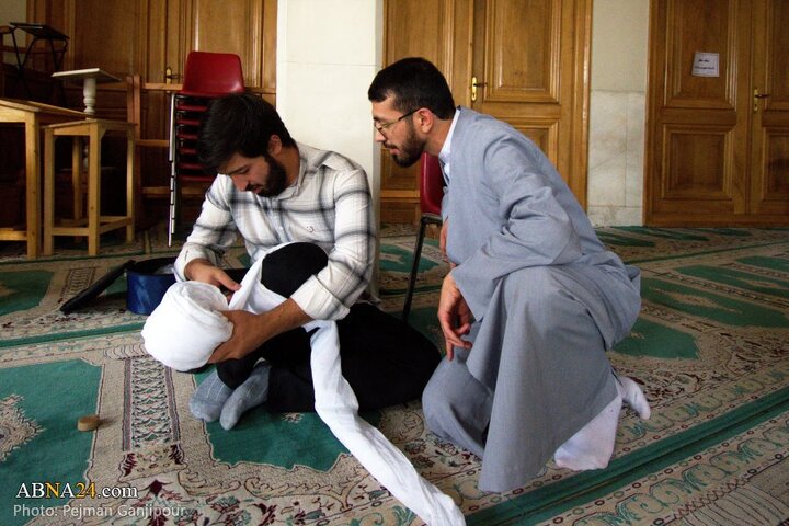 آیین عمامه گذاری طلاب حوزه علمیه اصفهان