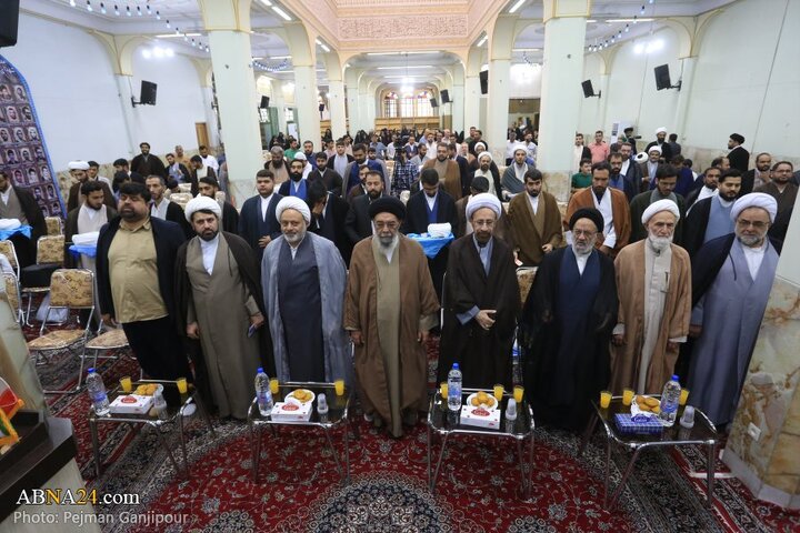 آیین عمامه گذاری طلاب حوزه علمیه اصفهان