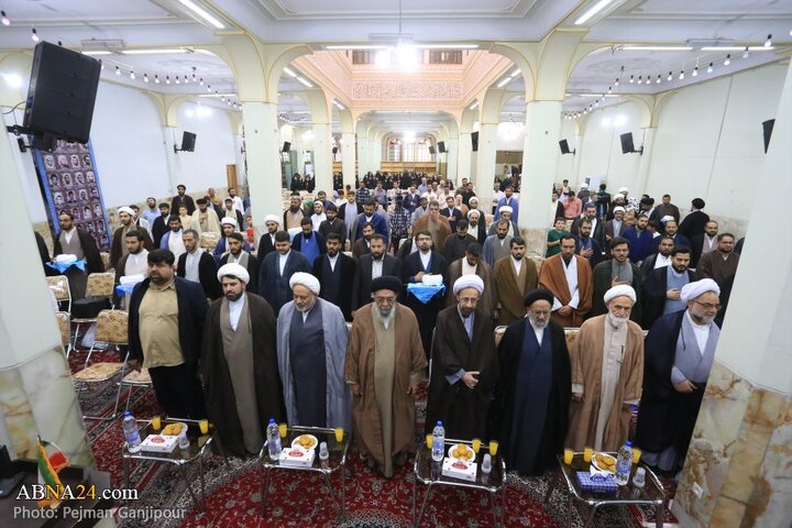 آیین عمامه گذاری طلاب حوزه علمیه اصفهان