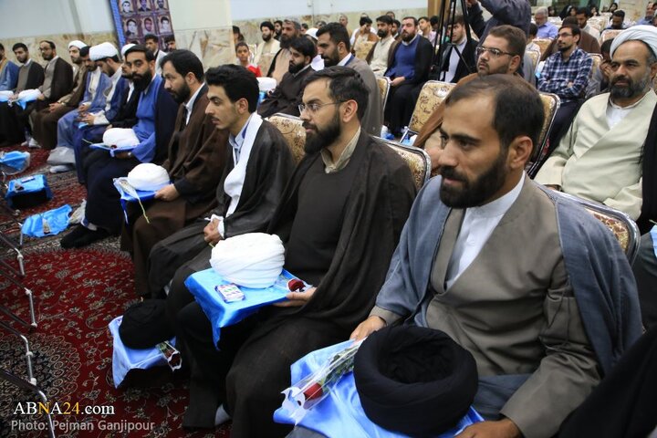 آیین عمامه گذاری طلاب حوزه علمیه اصفهان