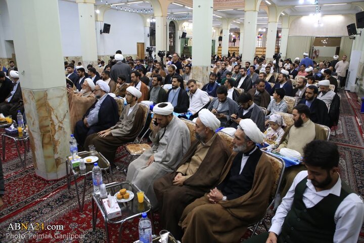 آیین عمامه گذاری طلاب حوزه علمیه اصفهان