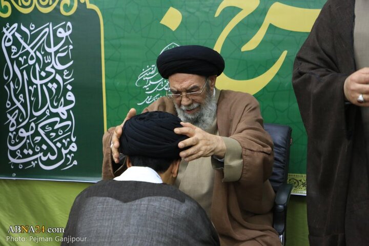 آیین عمامه گذاری طلاب حوزه علمیه اصفهان