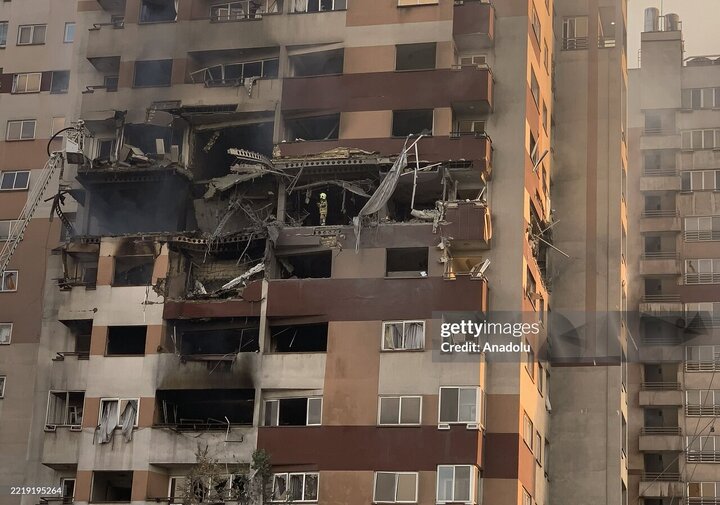 Photos: Damages from Israeli regime's airstrike on Tehran