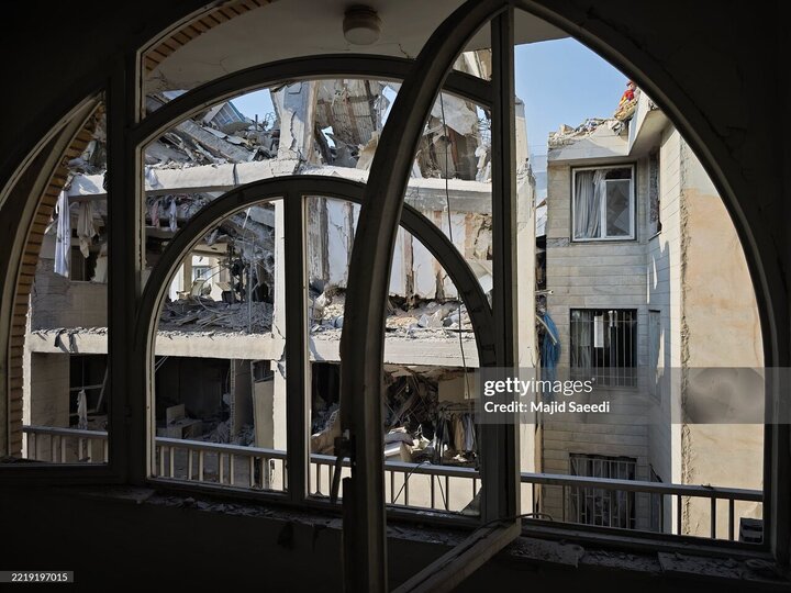 Photos: Damages from Israeli regime's airstrike on Tehran