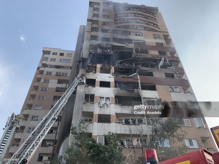Photos: Damages from Israeli regime's airstrike on Tehran