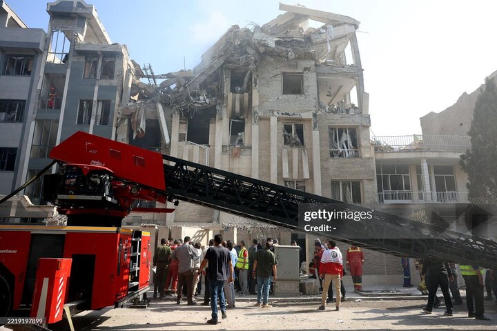 Photos: Damages from Israeli regime's airstrike on Tehran