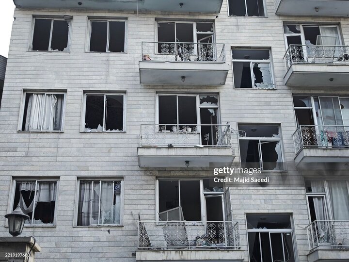 Photos: Damages from Israeli regime's airstrike on Tehran