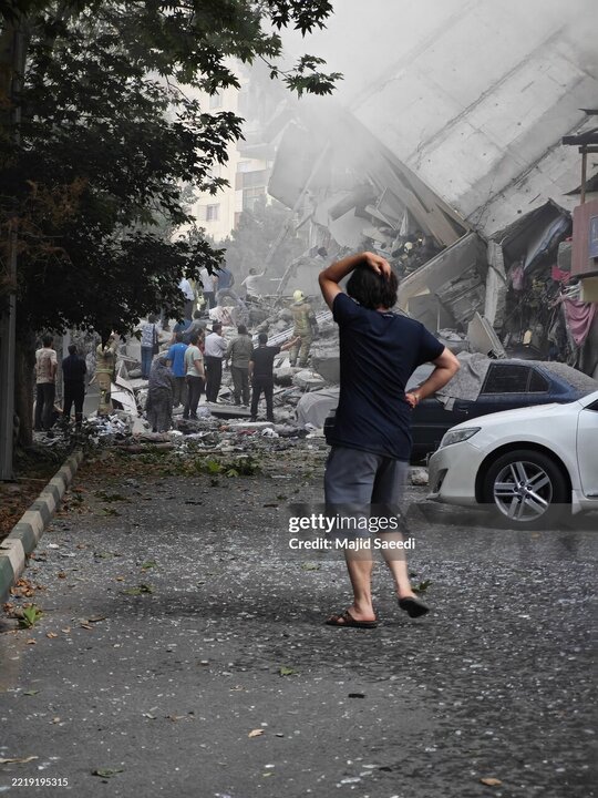 Photos: Damages from Israeli regime's airstrike on Tehran