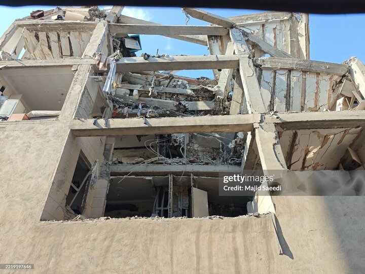 Photos: Damages from Israeli regime's airstrike on Tehran