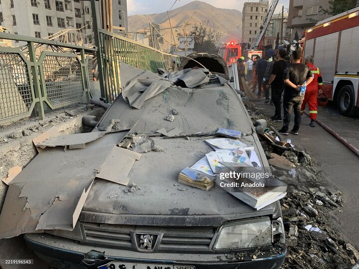 Photos: Damages from Israeli regime's airstrike on Tehran