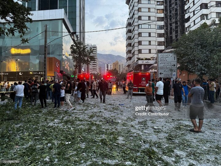 Photos: Damages from Israeli regime's airstrike on Tehran