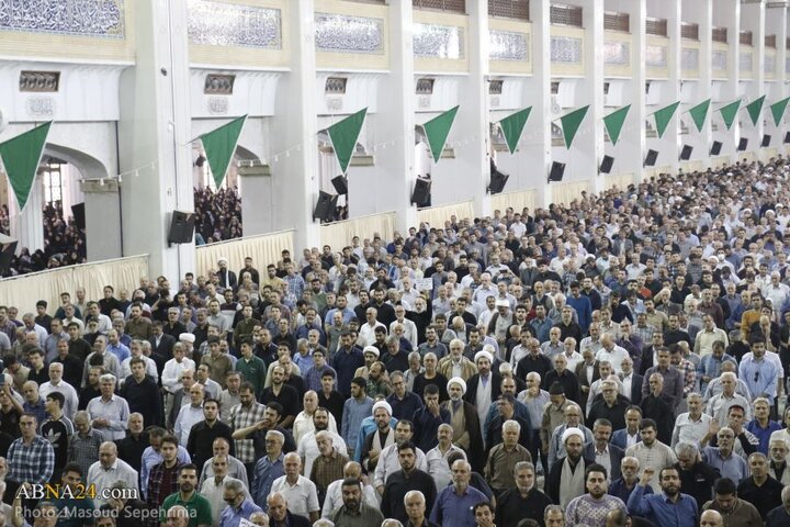 تجمع مردم تبریز پس از حملات رژیم صهیونیستی به ایران