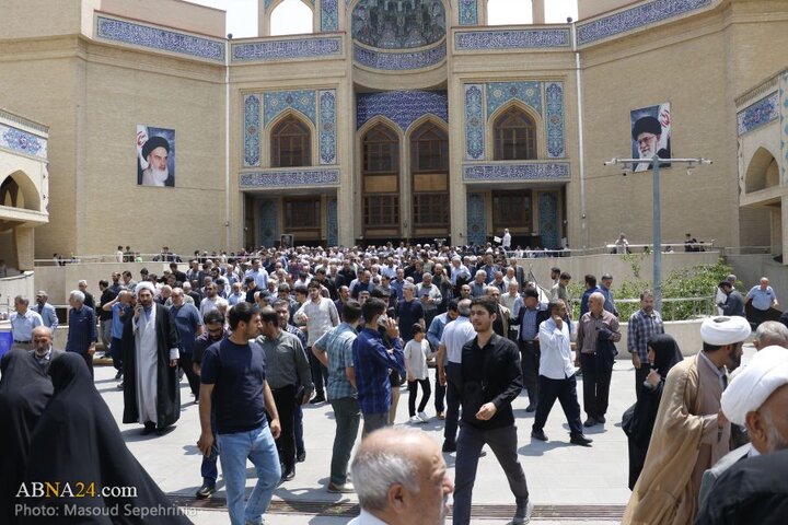 تجمع مردم تبریز پس از حملات رژیم صهیونیستی به ایران