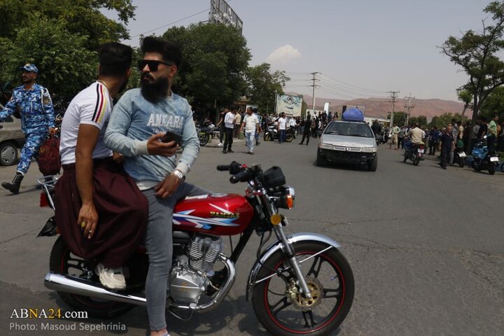 تجمع مردم تبریز پس از حملات رژیم صهیونیستی به ایران