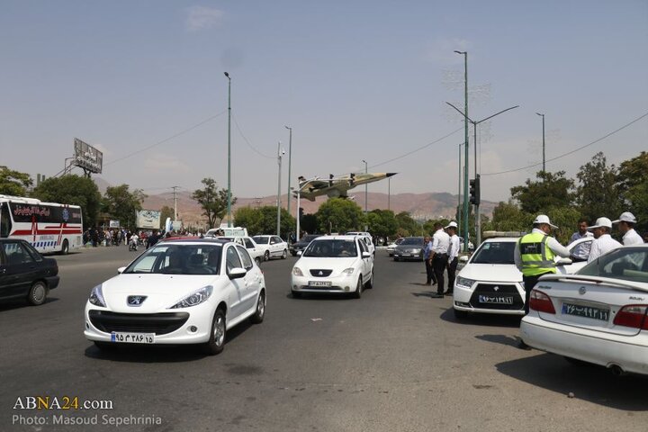 تجمع مردم تبریز پس از حملات رژیم صهیونیستی به ایران