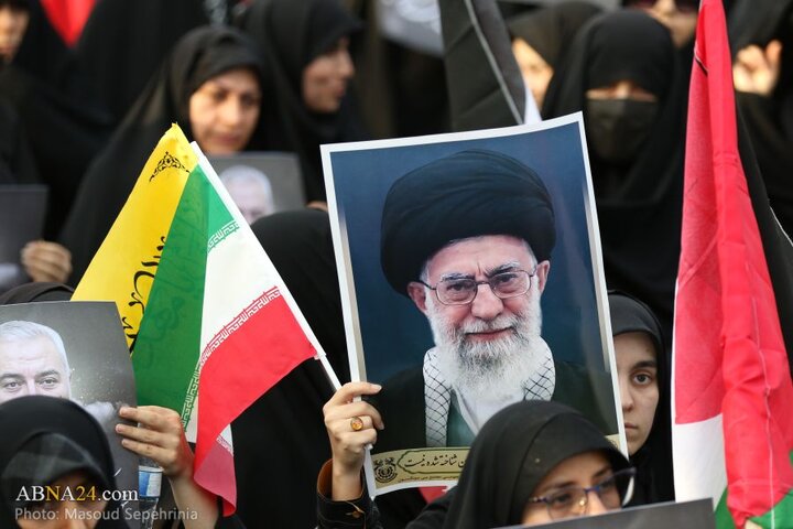 تجمع مردم تبریز پس از حملات رژیم صهیونیستی به ایران