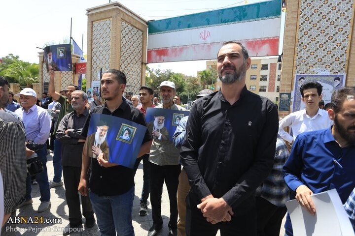 تجمع مردم اصفهان در محکومیت تجاوز رژیم صهیونیستی به کشور