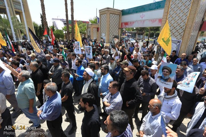 تجمع مردم اصفهان در محکومیت تجاوز رژیم صهیونیستی به کشور