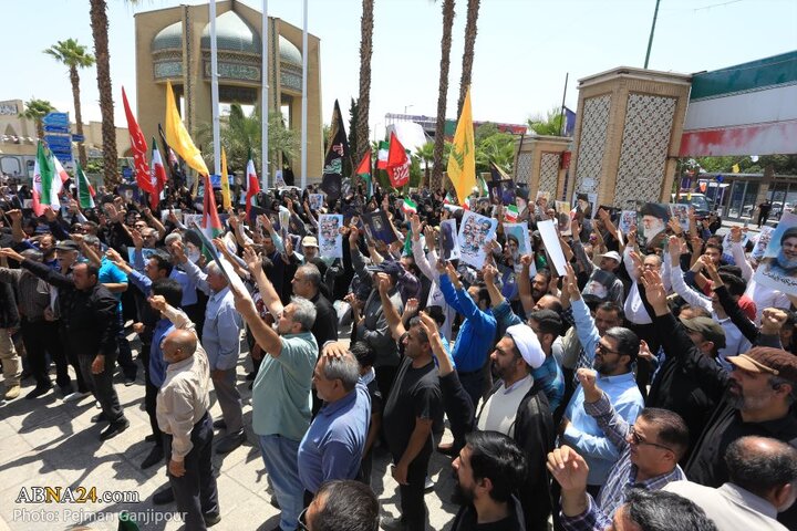 تجمع مردم اصفهان در محکومیت تجاوز رژیم صهیونیستی به کشور
