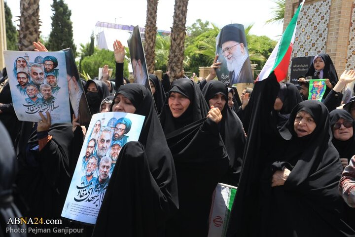 تجمع مردم اصفهان در محکومیت تجاوز رژیم صهیونیستی به کشور