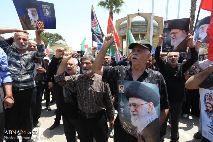 تجمع مردم اصفهان در محکومیت تجاوز رژیم صهیونیستی به کشور