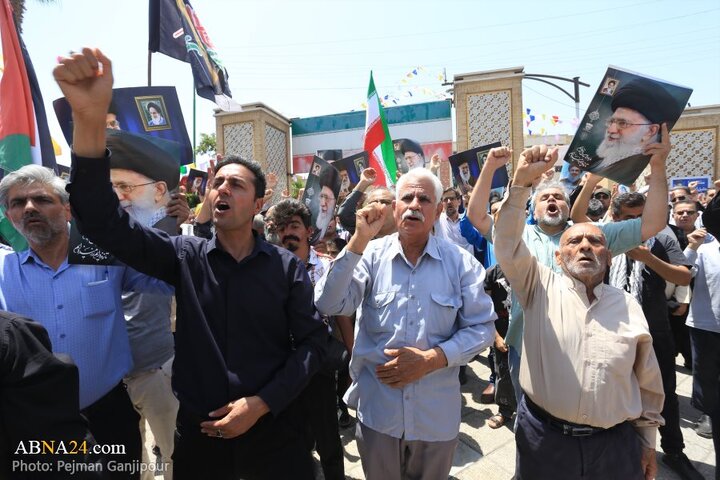 تجمع مردم اصفهان در محکومیت تجاوز رژیم صهیونیستی به کشور