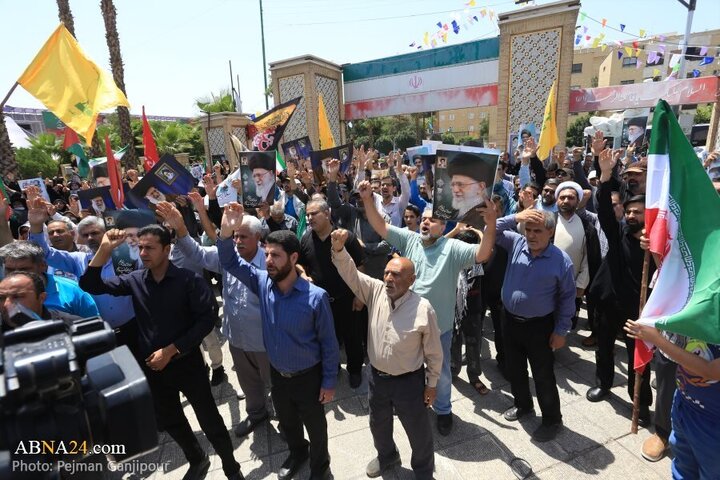 Raporan Wêneyî | Civanbûnê Gelê Îsfehanê Bo Şermezarkirina Tecawuza Rejîma Sîyonîstî li Dijî Welat