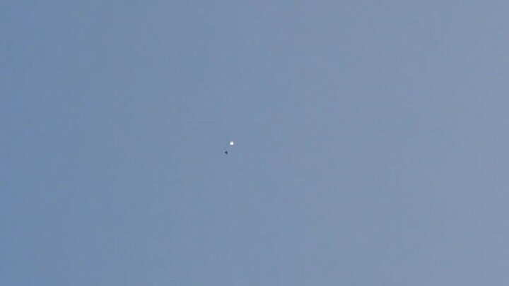 ویدیو | ایجکت خلبان اسرائیلی پس از ساقط شدن هواپیمایش