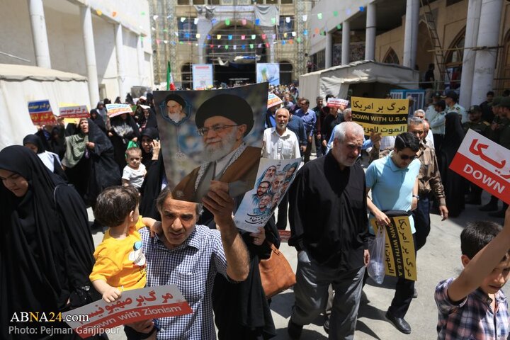 راهپیمایی نمازگزاران اصفهانی در محکومیت تجاوز رژیم صهیونیستی به کشور