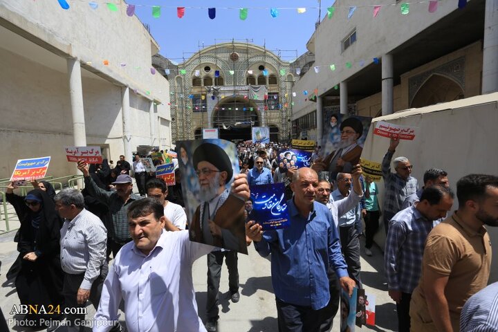 راهپیمایی نمازگزاران اصفهانی در محکومیت تجاوز رژیم صهیونیستی به کشور