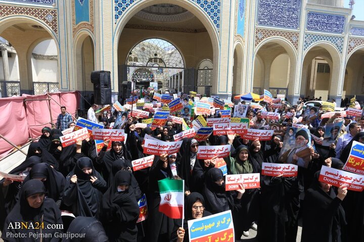 راهپیمایی نمازگزاران اصفهانی در محکومیت تجاوز رژیم صهیونیستی به کشور
