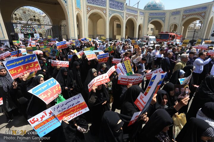 راهپیمایی نمازگزاران اصفهانی در محکومیت تجاوز رژیم صهیونیستی به کشور