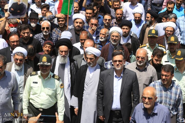 راهپیمایی نمازگزاران اصفهانی در محکومیت تجاوز رژیم صهیونیستی به کشور